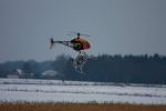 Het landingsgestel is compleet afgeknapt