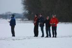 Vliegen in de sneeuw